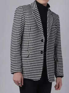 Conjunto de Traje Universitario de Invierno para Hombre, Estilo Urbano, con Logotipo en la Parte Delantera, Longitud Regular, 3 Piezas (Chaqueta + Chaleco + Pantalones), Novedad de 2025 - Product Image 6