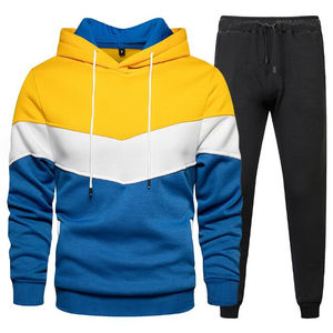 Survêtement pour hommes personnalisé Jogging Survêtement en gros pull décontracté à capuche costume hommes de haute qualité Joggers ensembles - Product Image 1