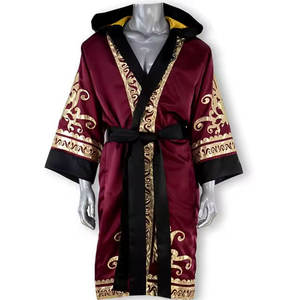 Premium Quality New Design Cheap Price <b>Boxing</b> <b>Robe</b> Top Selling Unique Color Lightweight <b>Boxing</b> <b>Robe</b> - Product Image 1