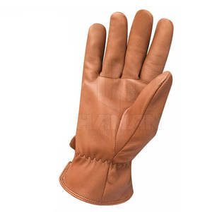 Guantes de conductor de cuero Unisex de alta calidad Pantalla táctil impermeable Compatible para invierno Conducción al aire libre Precio económico - Product Image 4