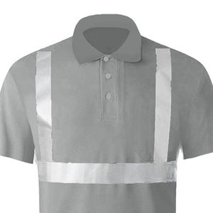 Ropa DE TRABAJO Ropa DE SEGURIDAD Uniforme de trabajo de construcción Última manga larga Hi Vis Reflective Road Safety Polo Shirt Hombres - Product Image 5