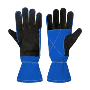 Reforzado Hi Vis Ropa DE TRABAJO Guantes de soldadura Logo Seguridad industrial Protección personal Abrasión Guantes DE TRABAJO DE SEGURIDAD resistentes al calor - Product Image 2