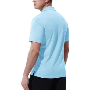 Polos para hombre 100% poliéster Ropa deportiva de alta calidad Polo de golf Camiseta con logotipo personalizado para hombre - Product Image 2