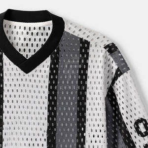 Camisetas de malla cómodas con tela elástica suave para una comodidad duradera en verano - Product Image 4