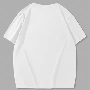 Camisetas Unisex con Estampado en Relieve, Secado Rápido, Ecológicas, Transpirables, 100% Algodón, Hombros Caídos, Diseño de Logotipo Personalizado, OEM - Product Image 3
