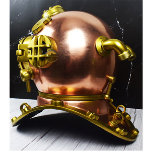 Coleccionables Morse U.S Navy casco de buceo latón macizo y hierro rústico Vintage decoración del hogar regalos - Product Image 3