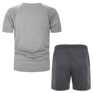 Ensembles pour hommes Ensemble t-shirt et short d'été Vêtements décontractés pour hommes T-shirt à la mode Ensemble 2 pièces pour hommes été - Product Image 2