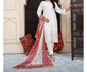 Haute qualité femmes traditionnelles indiennes et pakistanaises vêtements décontractés et vêtements de fête Shalwar Kameez meilleurs vêtements musulmans - Product Image 5