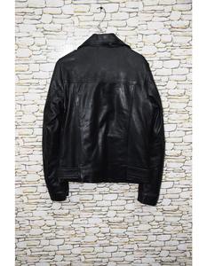 BLOUSON CUIR NOIR - Product Image 2