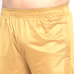 Ensembles de survêtement en polyester respirant coupe régulière pleine longueur, survêtement pour hommes de style jaune moutarde et rouge doux au toucher - Product Image 6