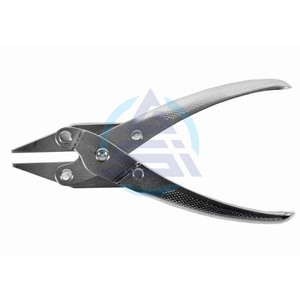 Pince coupante et plieuse de fil lourd à nez plat parallèle |   Instruments chirurgicaux orthopédiques - Product Image 1