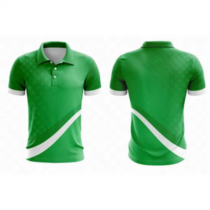 OEM de alta calidad transpirable de secado rápido de los hombres para camisas de fábrica último diseño de manga corta tejido de punto de talla grande - Product Image 6