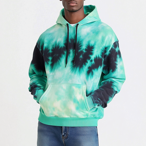 Sudadera con Capucha de Forro Polar Tie Dye Unisex para Hombre, Venta al por Mayor de Fábrica 2026, Transpirable, de Alta Calidad para Invierno - Product Image 3
