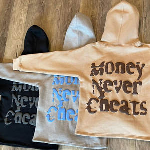 Bouffée impression Streetwear nouveau sweat à capuche pour femme à manches longues Style haut Slim Fit sweats couleur unie décontracté - Product Image 3