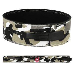 Cinturones de palanca de levantamiento de pesas personalizados Cinturón de peso de 10mm para máximo soporte y protección ganador de clase levantamiento de pesas B... - Product Image 6