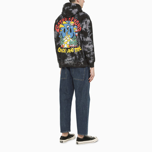 Sudadera con Capucha Personalizada con Doble Cremallera y Pedrería, Ecológica, para Invierno, con Logotipo Serigrafiado, Dobladillo sin Rematar, Felpa Francesa, 100% Algodón para Hombre - Product Image 3