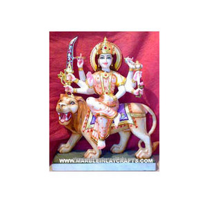 Estatua de mármol Durga Maa - Product Image 1