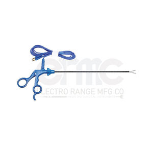 2025 meilleure vente ensemble de pinces laparoscopiques monopolaires complètes Instruments chirurgicaux avec 6 embouts différents dents de préhension en acier - Product Image 1