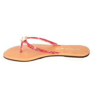 Women's <b>Slipper</b> (KL-035) - <b>Red</b> - Product Image 4