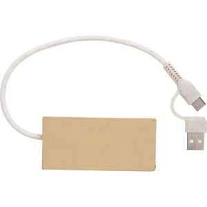 Hub USB Paulo Personalizzato in Materiale Riciclato per Uso Promozionale - Product Image 2