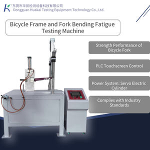 Bicicleta Quadro Fork Bending Fatigue <span class=keywords><strong>Testing</strong></span> <span class=keywords><strong>Machine</strong></span> - PLC Servo Control | Front Fork Força e Resistência Tester - Product Image 5