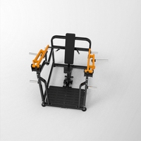Machine de presse à épaules commerciale à résistance réglable, cadre robuste en acier lourd, équipement d'entraînement de gym, directement de l'usine