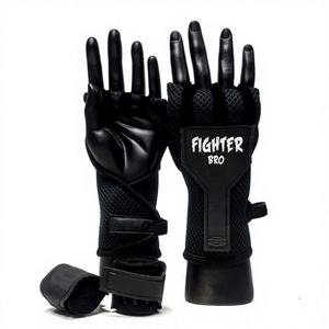 Gants de boxe légers avec enveloppe interne, support élastique pour le poignet, rembourrage en gel, protection des jointures, taille personnalisée, pour l'entraînement - Product Image 1