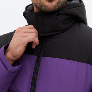 ¡Novedad de 2025! Chaqueta acolchada de lujo para hombre, chaqueta de invierno con cuello con capucha transpirable de alta calidad, talla de precio al por mayor - Product Image 4
