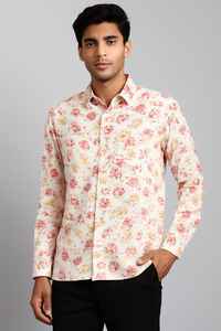 Camisas con estampado floral para hombre, camisas masculinas, camisa de playa, camisa de viaje, camisas de algodón de moda para vacaciones, camisa con cuello vuelto para caballero - Product Image 3