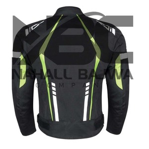 Nouvelle arrivée Sportswear veste Cordura coupe-vent et caractéristiques imprimées de grande taille pour la course de moto fabriquée au Pakistan - Product Image 2
