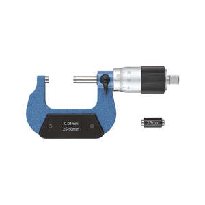 Centesimal Metal Outside <b>Micrometer</b> 0-25mm Measuring Range for External Measurements - Product Image 1