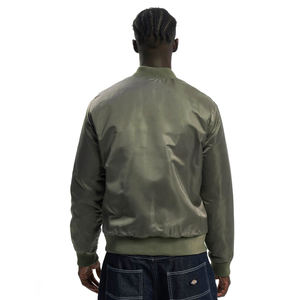 Nuevo diseño estilo Reversible con cuello alto decoración de bolsillo chaquetas de bombardero al por mayor de alta calidad chaqueta de bombardero de los hombres de encargo - Product Image 2