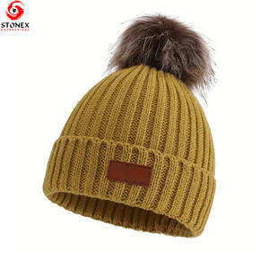 Nuevo Gorro de Invierno Cálido para Hombre, Diseño Personalizado, Estilo Playero, Alta Calidad, 100% Acrílico - Product Image 2