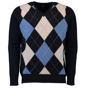 Men's <b>Sweater</b> Popular Fashion Good Quality Comfortable <b>Argyle</b> Pullover <b>Sweater</b> Full Sleeve Custom Logo Crew Neck Men's <b>Sweater</b> - Product Image 5