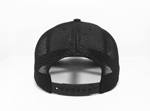 Casquette de camionneur structurée à 6 panneaux de haute qualité personnalisée avec broderie 2D Mallard et étiquette de bande anti-transpiration, fermeture à pression réglable - Product Image 5