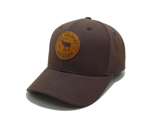 Gorra de béisbol clásica vintage de 6 paneles con ala curva Logotipo de cuero personalizado Sombrero informal Fabricante OEM de Vietnam para marca - Product Image 2