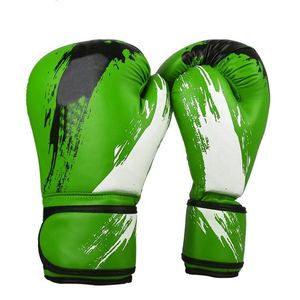 Gants de boxe thaï pour enfants personnalisés directement de l'usine gants Mma en cuir Pu 6oz 10oz pour l'utilisation sportive de Fitness et d'entraînement - Product Image 1