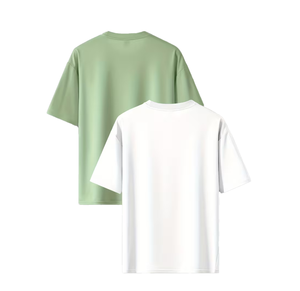 Camiseta Personalizable 100% Algodón, Camisetas para Hombre de Alta Calidad, 200 g/m², Marca Personalizada, Diseño Sólido, Tallas Grandes, Camisetas Lisas - Product Image 2