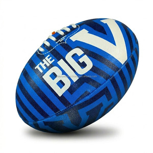 Ballon d'entraînement AFL promotionnel en caoutchouc, avec logo personnalisé, pour le football australien, fabriqué directement en usine, idéal pour les matchs. - Product Image 1
