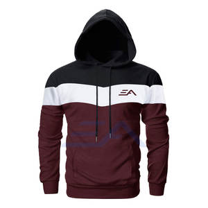 Sudaderas Casuales de Invierno para Hombre de Alta Calidad con Color Personalizado, Diseño Sólido, Ecológicas, Transpirables, de Poliéster/Algodón, a Bajo Precio - Product Image 1