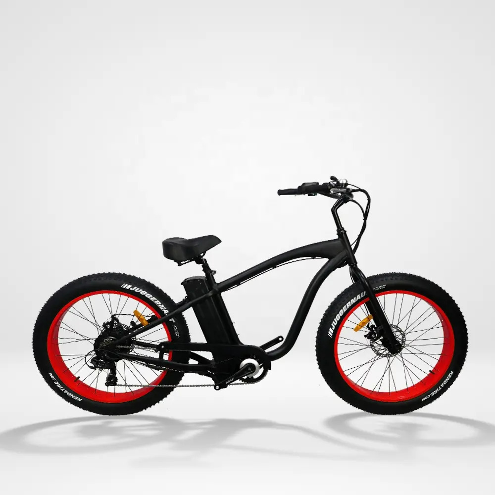 VeloMove elektrikli bisiklet 750W kalın tekerlekli bisiklet plaj gezisi e-bisiklet tüm arazi off road Ebike bisiklet