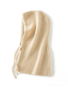 Gorro CON CAPUCHA DE PUNTO DE Cachemira de lana, bufanda, gorros elegantes, gorros para mujeres y hombres, cuello de invierno, pasamontañas cálido, gorros Unisex - Product Image 3