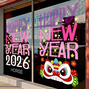 Pegatinas de PVC Personalizadas al por Mayor para Ventanas de Halloween, Impresión UV, Resistentes al Agua, Removibles, Decoración de Pared para Niños - Product Image 5