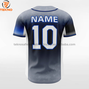 Camisetas de béisbol personalizadas al por mayor, ropa deportiva colorida de estilo informal con servicios OEM, camisetas de béisbol personalizadas por sublimación en oferta - Product Image 2