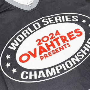 Camiseta de hockey sobre hielo personalizada Sudadera con capucha Rayas Tackle Twill Team Logo Hockey Jersey Hombres Bordado personalizado Uniforme de hockey sobre hielo para adultos - Product Image 4