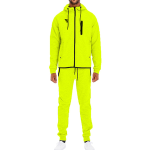 Chándales informales transpirables personalizados de alta calidad Unisex con capucha chándal liso de invierno para hombres conjuntos de talla grande - Product Image 1