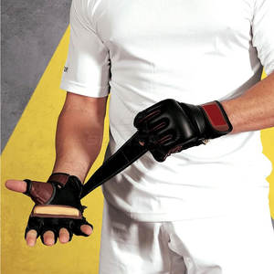 ถุงมือ MMA หนังระบายอากาศสำหรับผู้ใหญ่อุปกรณ์ฝึก MOQ ต่ำสำหรับศิลปะการต่อสู้และการชกมวยออกแบบได้ตามต้องการ - Product Image 6