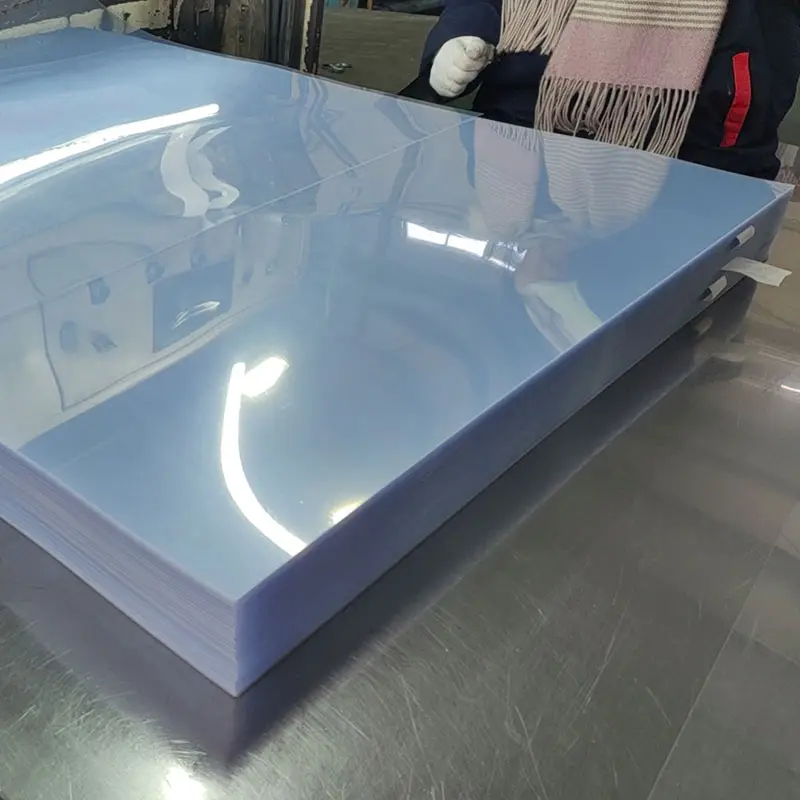 Hot Selling Custom Super Clear Transparent Plastic PVC Rigid Plastic Sheet PVC Sheet Board For Printing