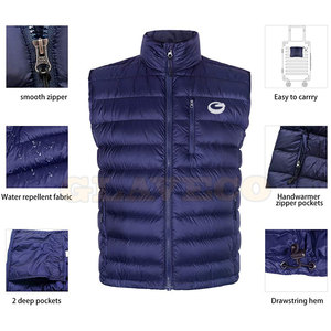 Custom Made Design Your Own Product Men's Formal Breathable Winter Outerwear <b>Body</b> <b>Warmer</b> Casual Wear for Adults - Product Image 3