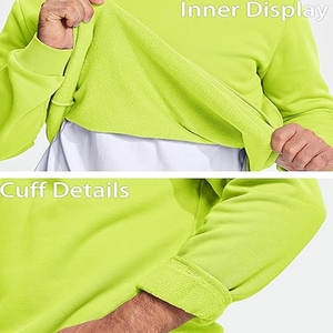 Ensemble de jogging 2 pièces pulls à manches longues décontractés ensemble de sweatshirts et pantalons de survêtement à col rond athlétiques - Product Image 3